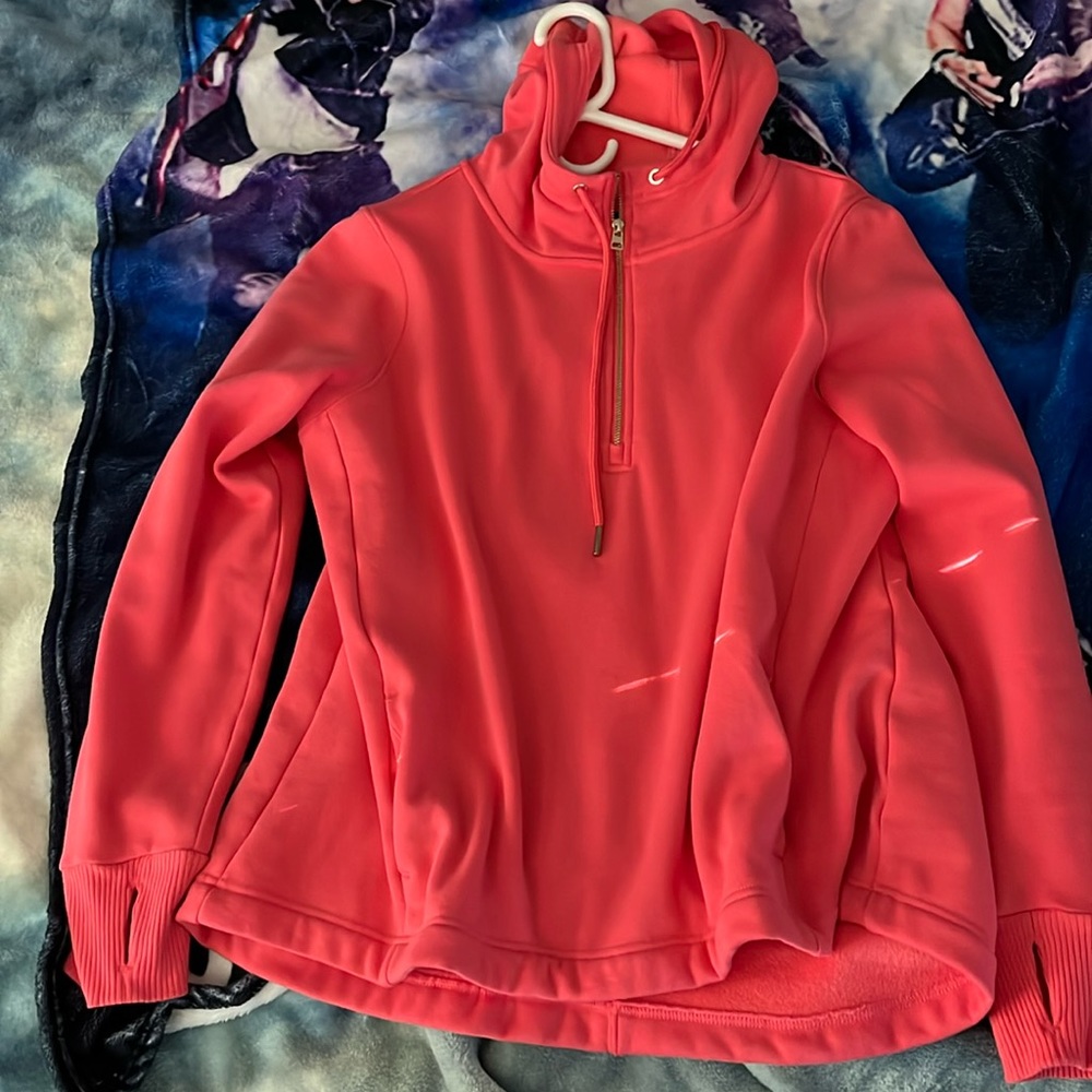 Sports Half Zipper oversized Jacket